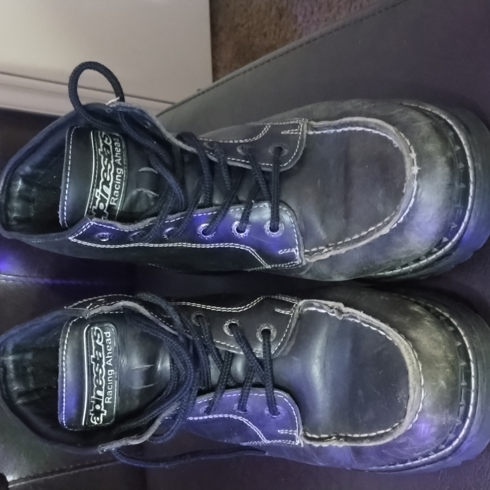 Alpine Stars leather boots
